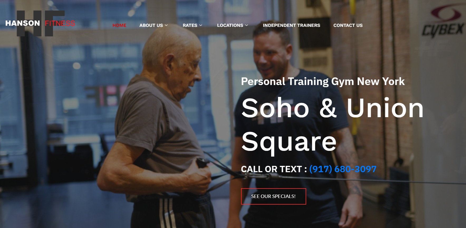 Fitness website