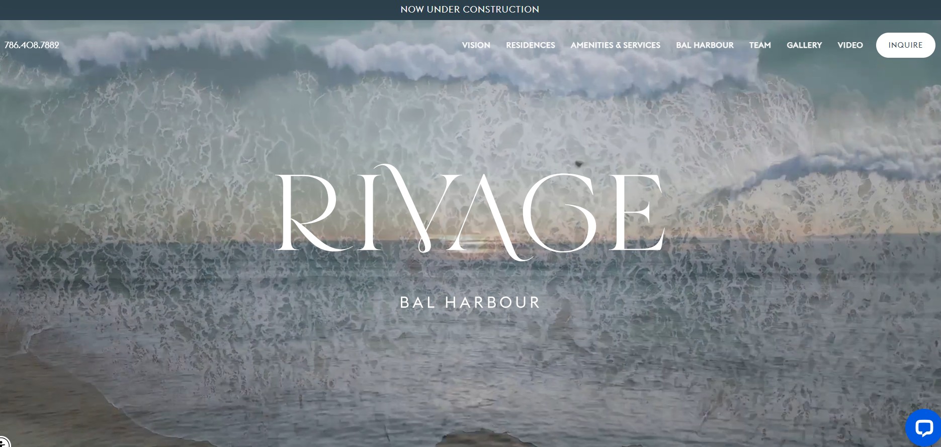 Luxury real estate website