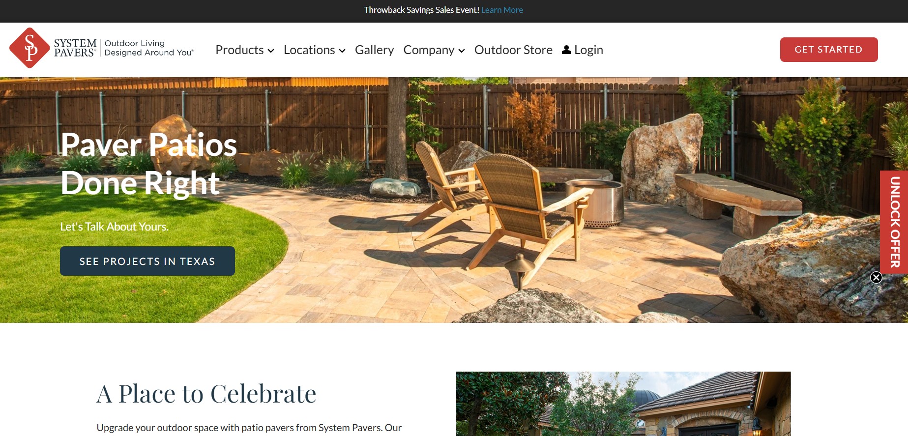 Hardscape and paving website